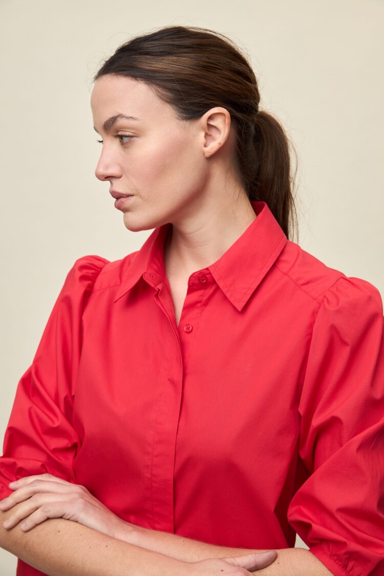 CAMISA ALONDRA SOLID Rojo
