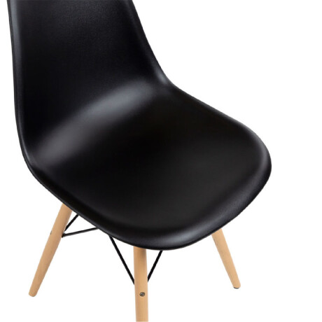 SILLA DE COMEDOR EAMES Silla Eames Negra