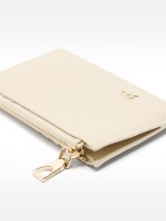 Tarjetero Básico Con Textura beige