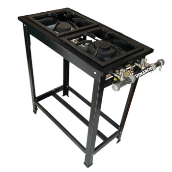 Anafe Industrial 2 Hornallas 1 Fuego Doble | Venancio E2 Anafe Industrial 2 Hornallas 1 Fuego Doble | Venancio E2