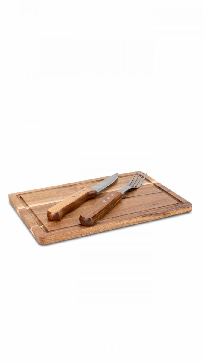 SET ASADOR IBERICO - ACACIA 