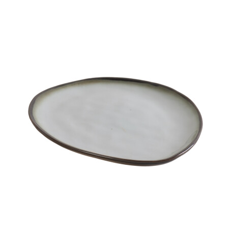 PLATO CERAMICA GRIS 19,4CM TM