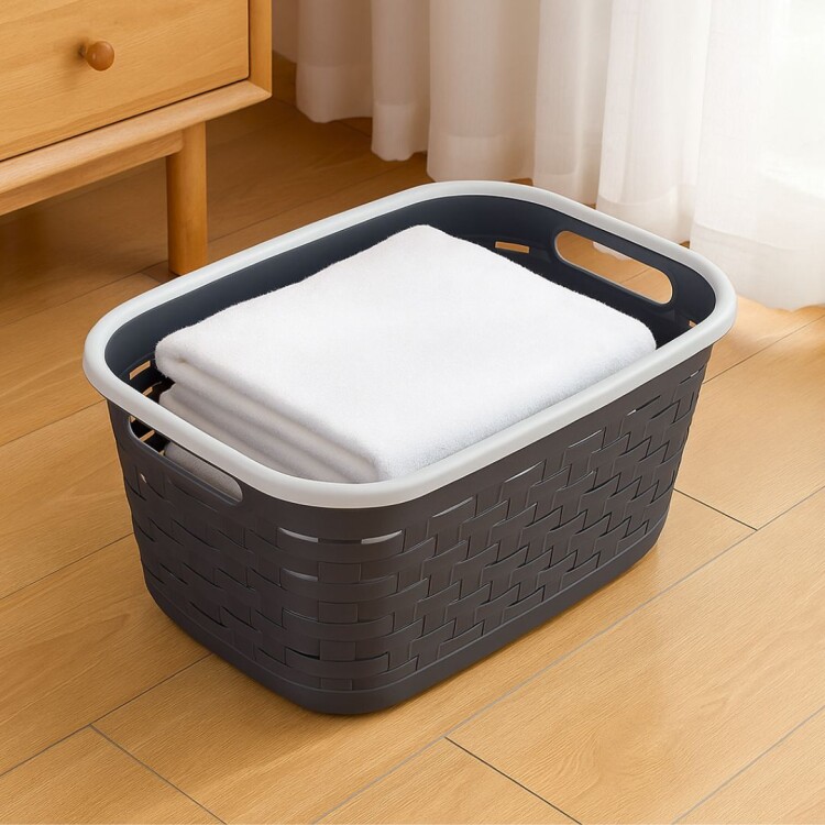 CESTO CANASTO ORGANIZADOR CALADO 24X16X12CM CESTO CANASTO ORGANIZADOR CALADO 24X16X12CM