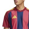 CAMISETA adidas STRIPED 24 team navy blue 2/team coll burgundy 2/team yellow