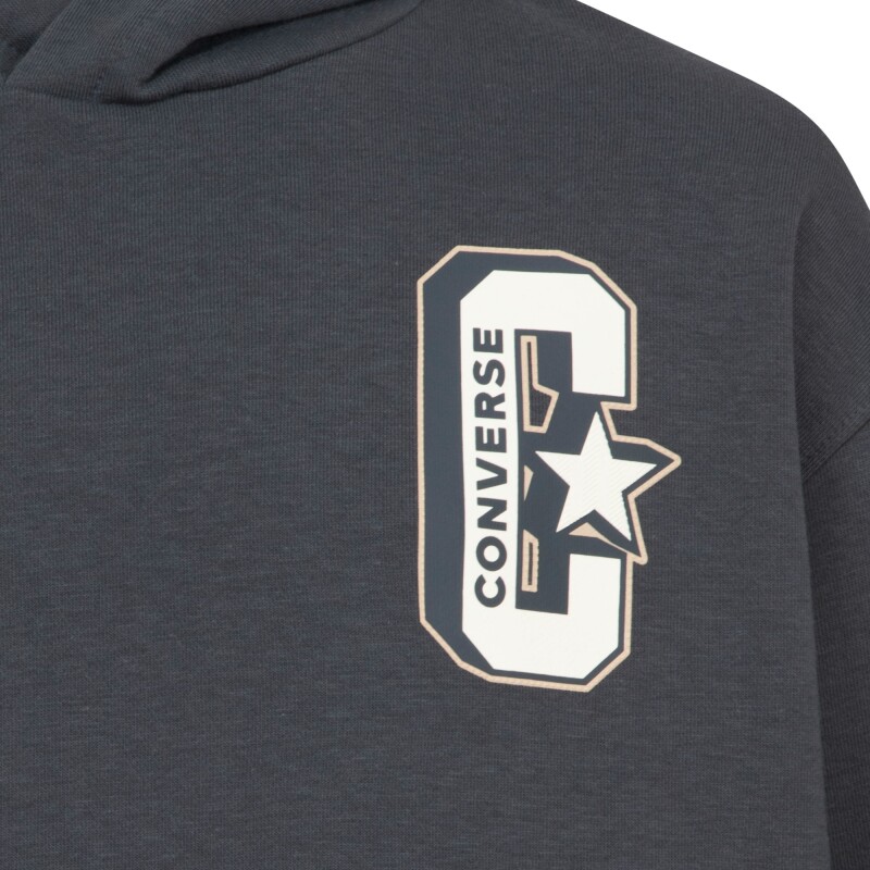 Abrigo Cnvb Retro Varsity Ft Po Hoodie de Niño Multicolor