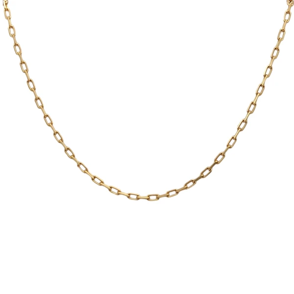 Cadena oro Force fina-Oro bajo -Sin Piedra-CD8005 sinpiedra