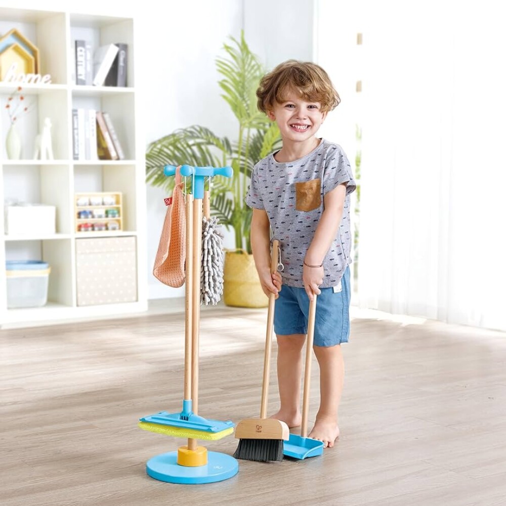 Set juego de limpieza con escoba Hape Set juego de limpieza con escoba Hape