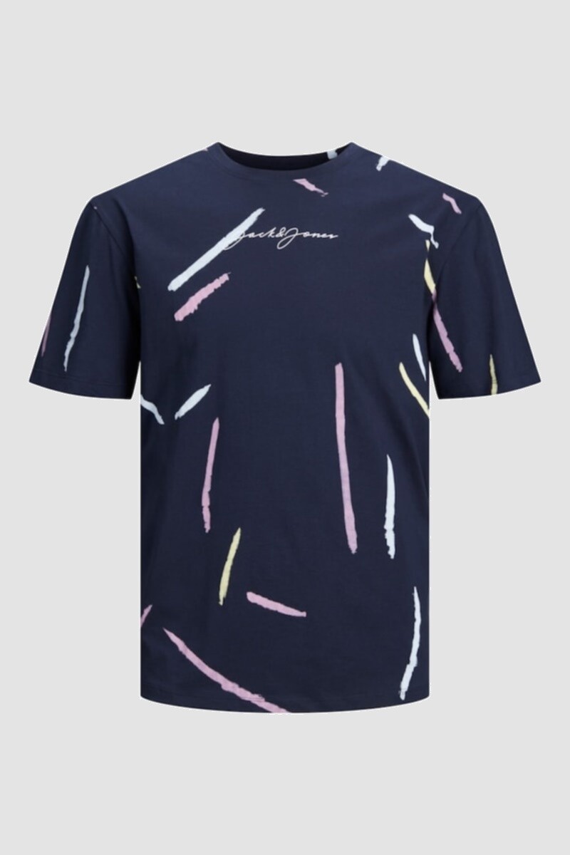 Camiseta Swirl Navy Blazer