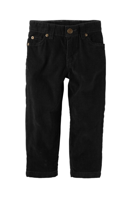Pantalón de pana recto Sin color