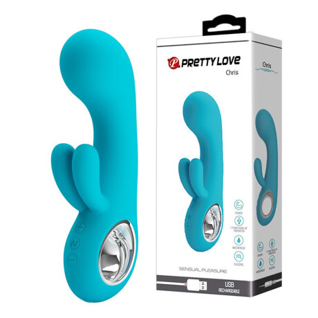 Kit Chris Vibrador Punto G + Gel + Afrodisíaco Kit Chris Vibrador Punto G + Gel + Afrodisíaco
