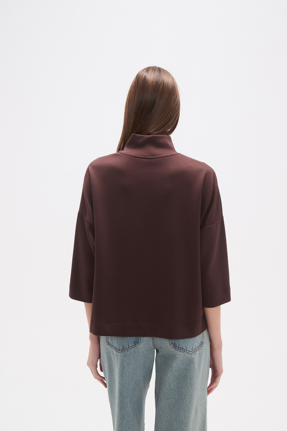 Polera Ombus Chocolate