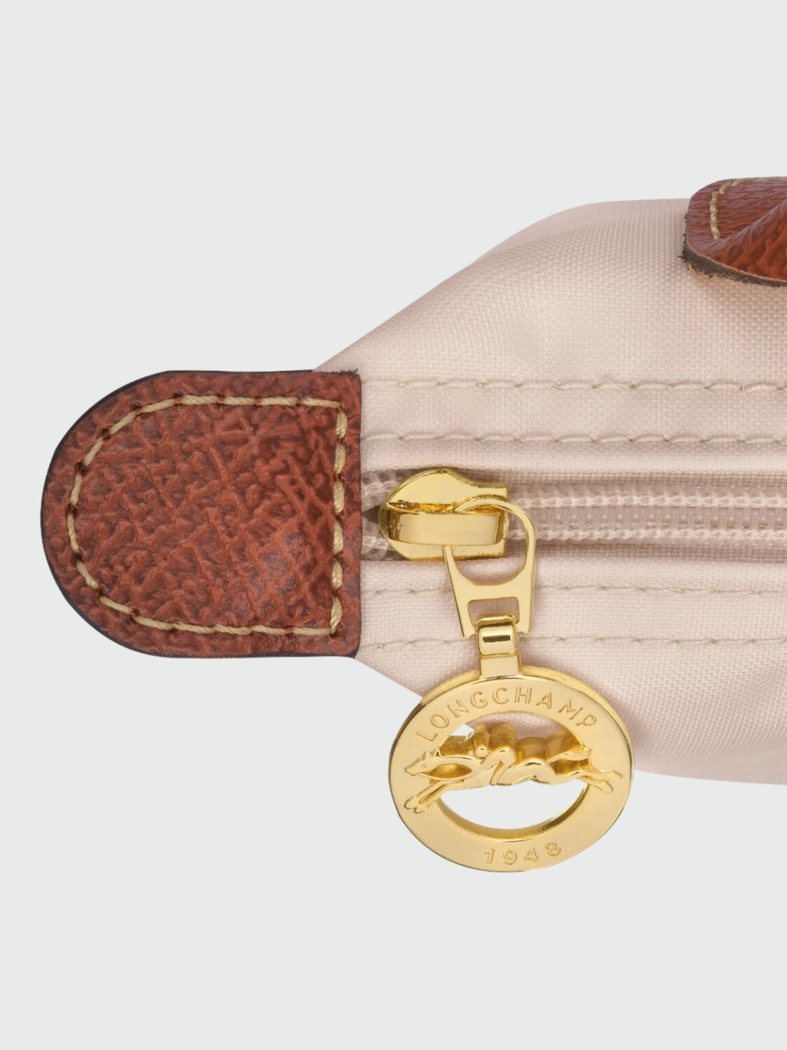 LONGCHAMP - LE PLIAGE ORIGINAL, POUCH Marfil