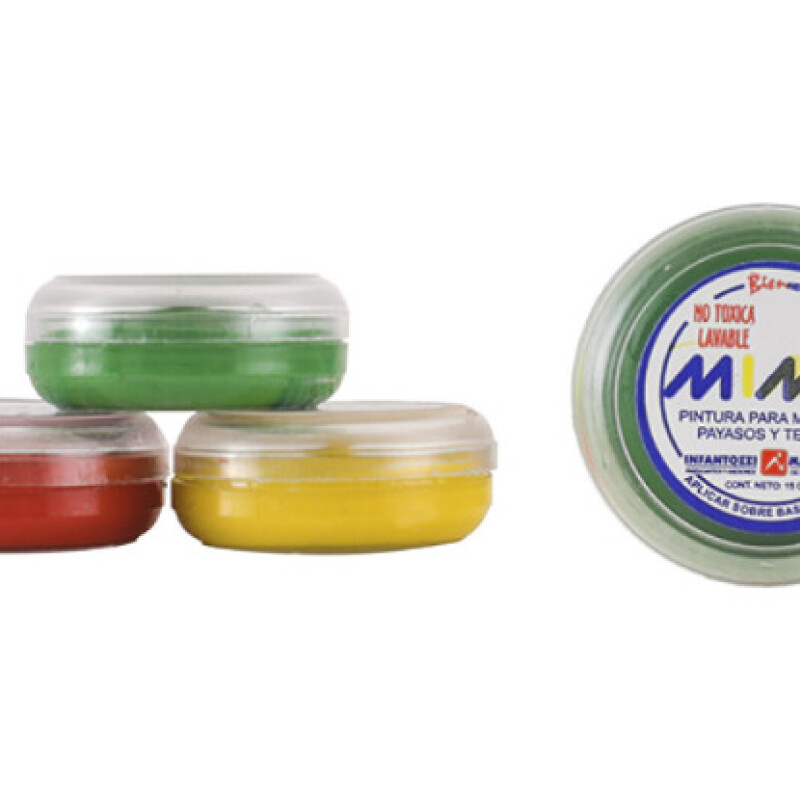 Maquillaje 15 Grs Verde Musgo Infantozzi INFANTOZZI MAQUILLAJE 15 GRS VERDE MUSGO