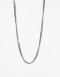 Collares Cortos Metal Collar De Acero Men´s Collection - Plateado