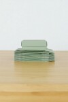 Pack x 20 unid - caja 03 8x12x4,5 cm eco VERDE AGUA
