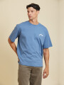 T-SHIRT GALIS RUSTY Azul