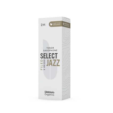 Caña Saxo Tenor Daddario Organic Select Jazz 2m Filed Caña Saxo Tenor Daddario Organic Select Jazz 2m Filed