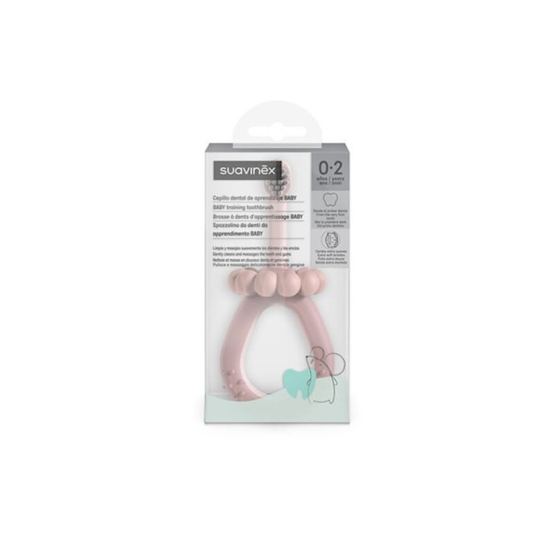 CEP.S.0-2 Cepillo De Dientes Para Bebés De 0-2 Años Suavinex - Rosa