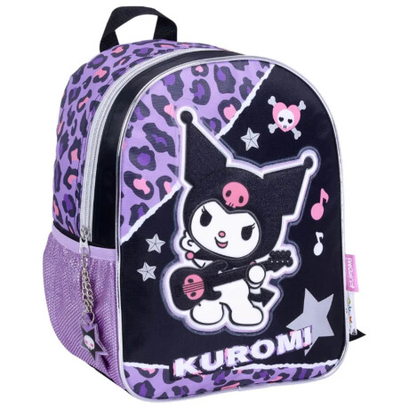 Mochila Escolar Kuromi 30cm Infantil Original Mochila Escolar Kuromi 30cm Infantil Original