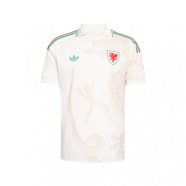 Camiseta Gales Away adidas White