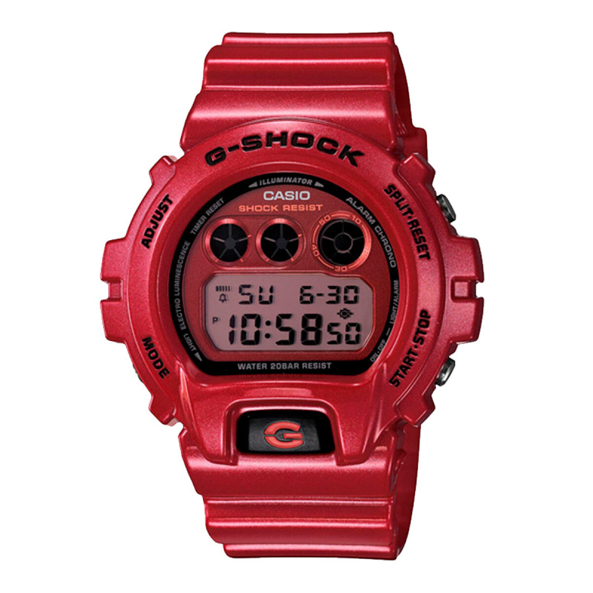 Reloj G-Shock Rojo DW-6900MF-4DR 