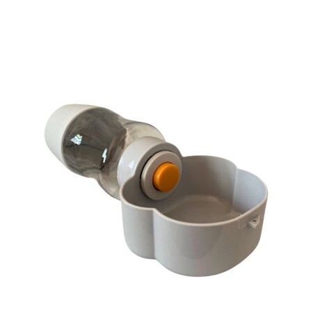 Comedero/Bebedero de Paseo 360 ml Gris Comedero/Bebedero de Paseo 360 ml Gris