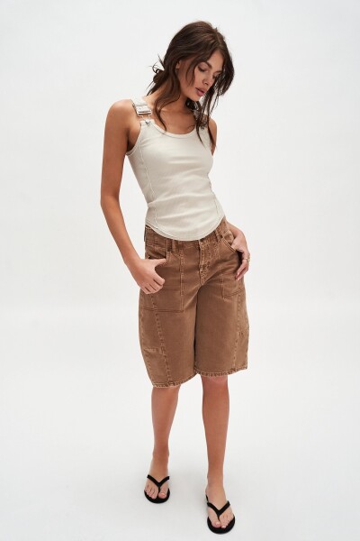 MUSCULOSA JAMIE BUCKLE Marfil