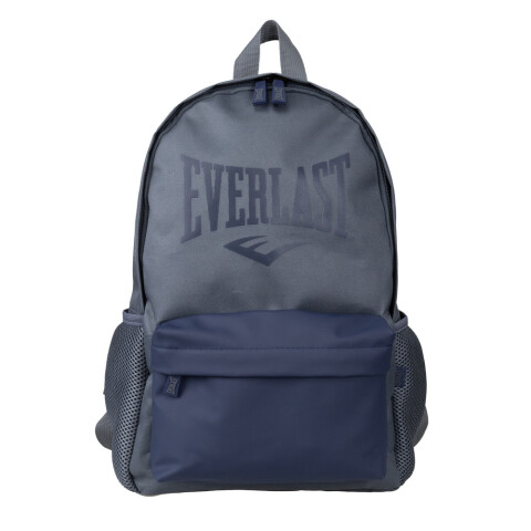 MOCHILA RILEY EVERLAST GY GRIS CLARO/NEGRO/NARANJA