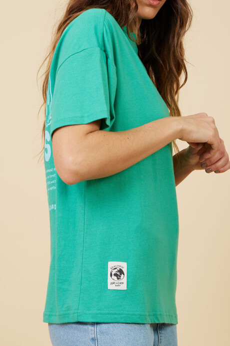 T-SHIRT NIJAR RUSTY Aqua