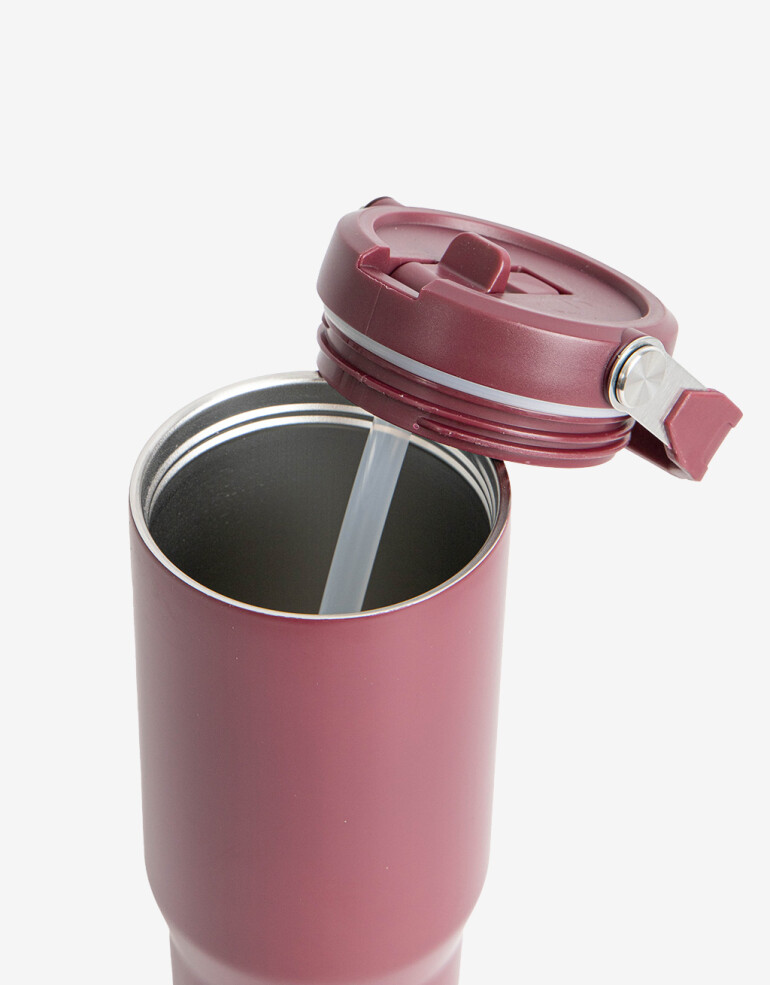 Artículos cocina Vasos Vaso Metálico Rue Du Voyage - Rojo Burdeaux