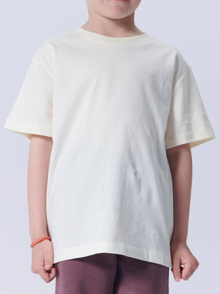 Remera algodón flame Crudo