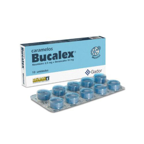 Bucalex 10 Unidades Bucalex 10 Unidades