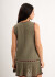 Vestido Magnolia corto Verde