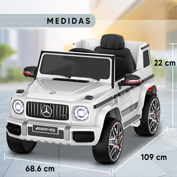 Camioneta Eléctrica Mercedes Benz Amg G63 Para Niños CAMIONETA ELECTRICA MERCEDES BENZ AMG