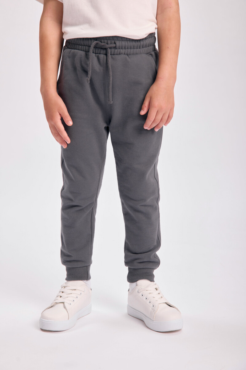 Pantalón deportivo jogger Gris