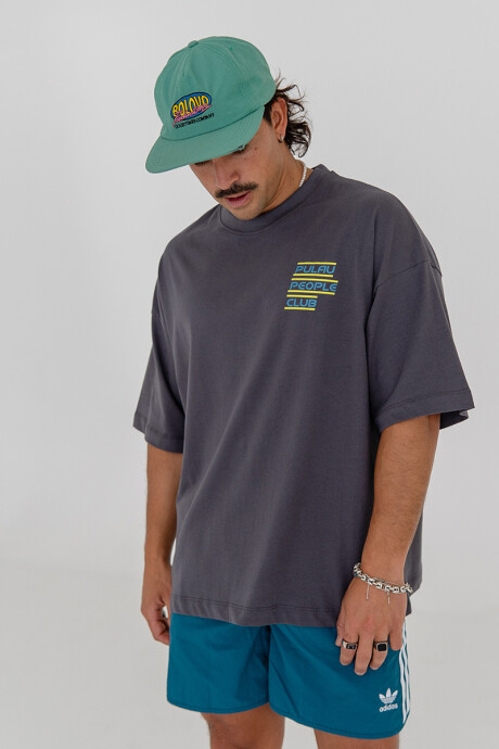 Remera Pulau People Gris