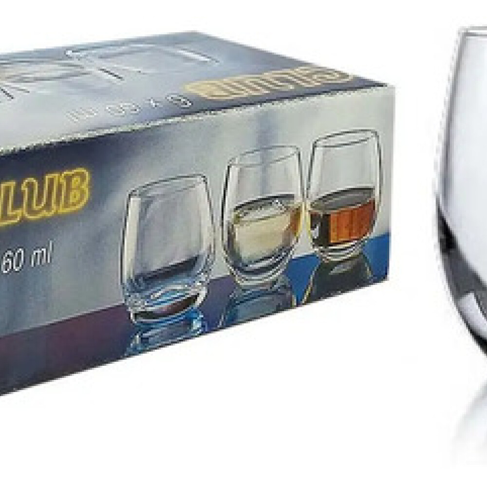 Set vasos Club licor 60 ml x6 BOHEMIA Set vasos Club licor 60 ml x6 BOHEMIA