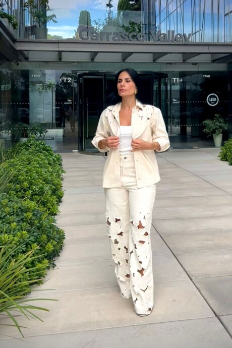 Camisa Carmina Off White