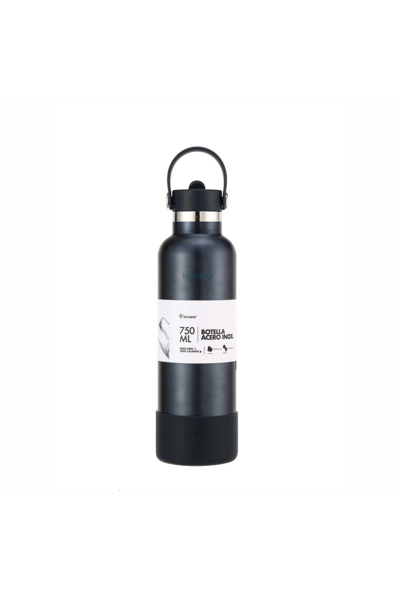 BOTELLA TERMICA 750ML PICO + BOTA AZUL METALIZADO RT BOTELLA TERMICA 750ML PICO + BOTA AZUL METALIZADO RT
