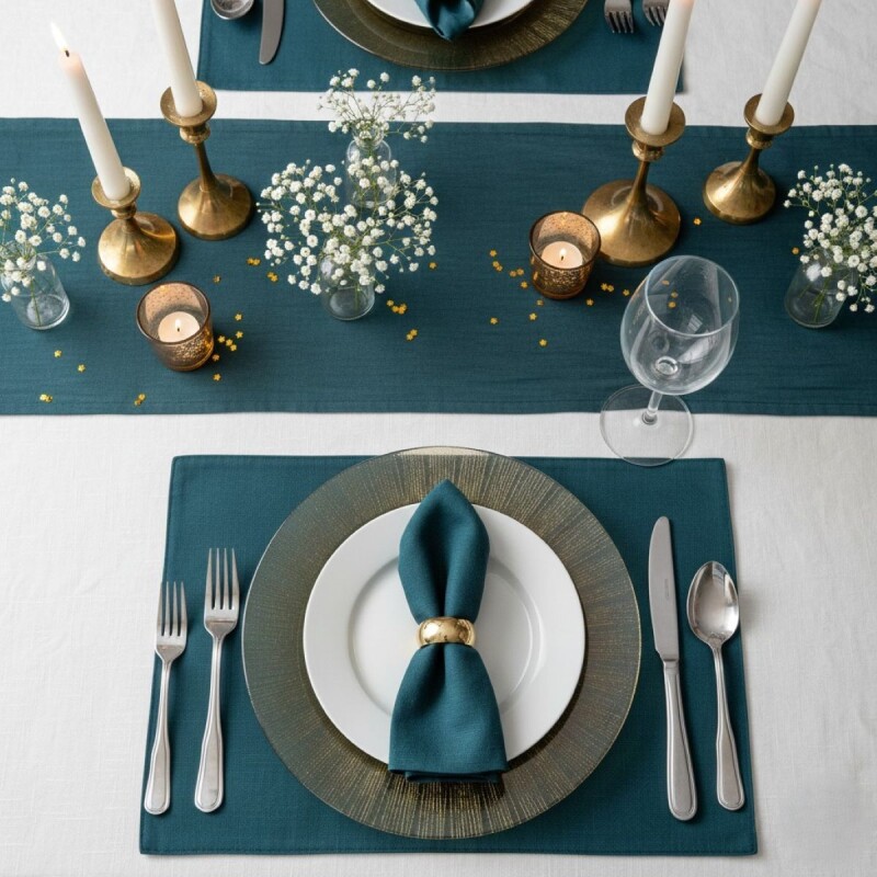 BAJO PLATO PLAST C/BRILLO DORADO 33CM Unica