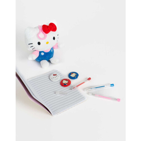 Set De Librería En Cartera ''hello Kitty'' Combinacion Multicolor