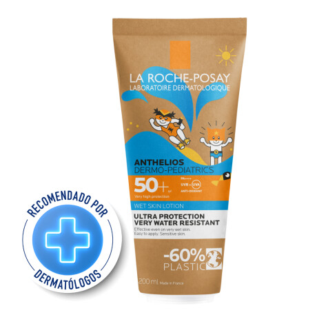 Protector Solar La Roche-Posay Anthelios Wet Skin Dermopediátrico FPS50+ 200ml Protector Solar La Roche-Posay Anthelios Wet Skin Dermopediátrico FPS50+ 200ml