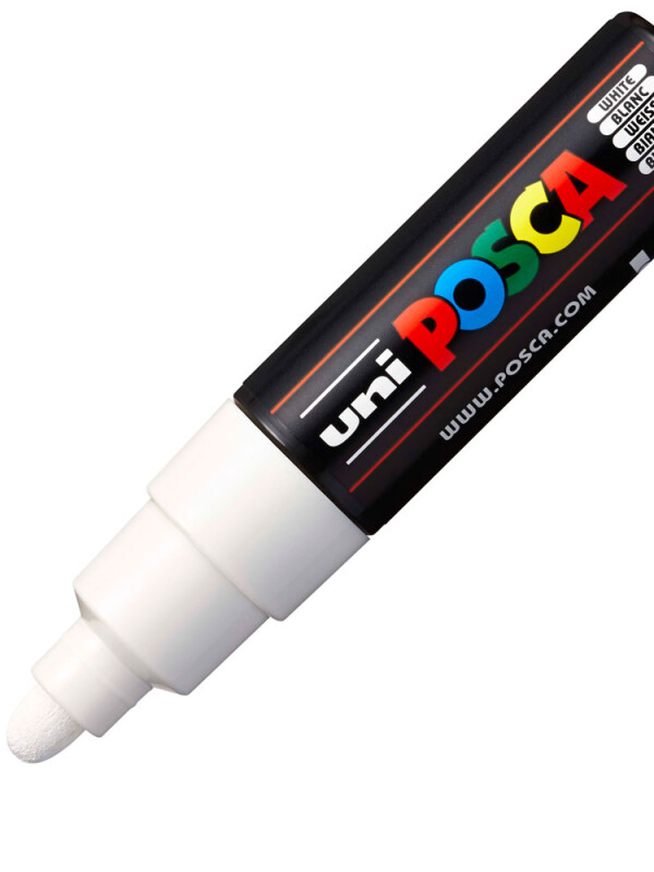 MARCADOR UNI POSCA 5 MM BLANCO N/A