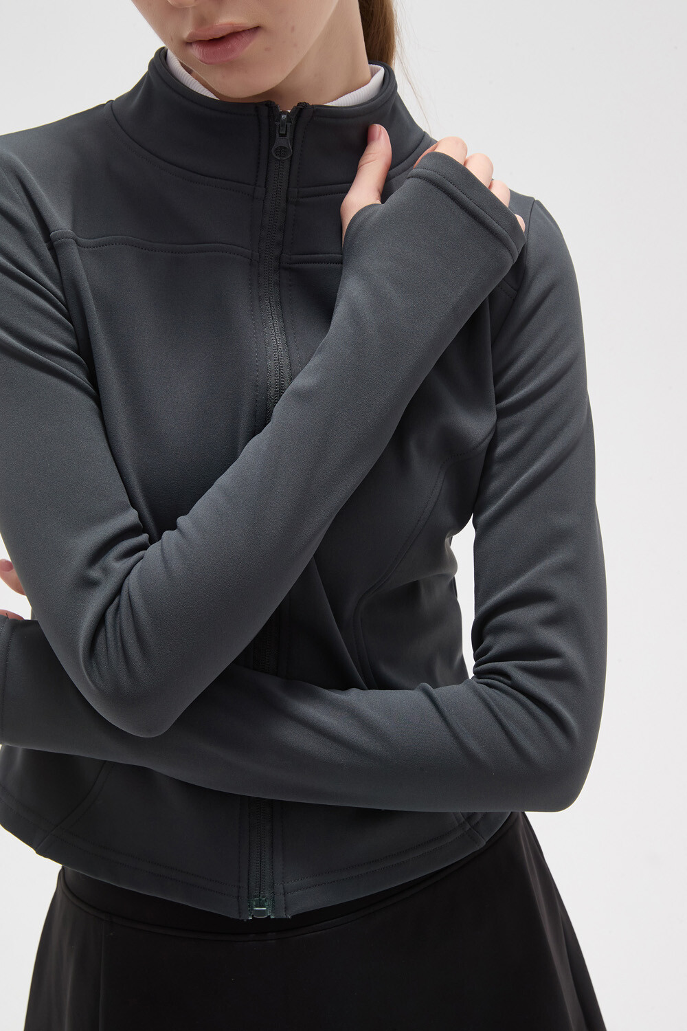 Campera Palua Gris Oscuro