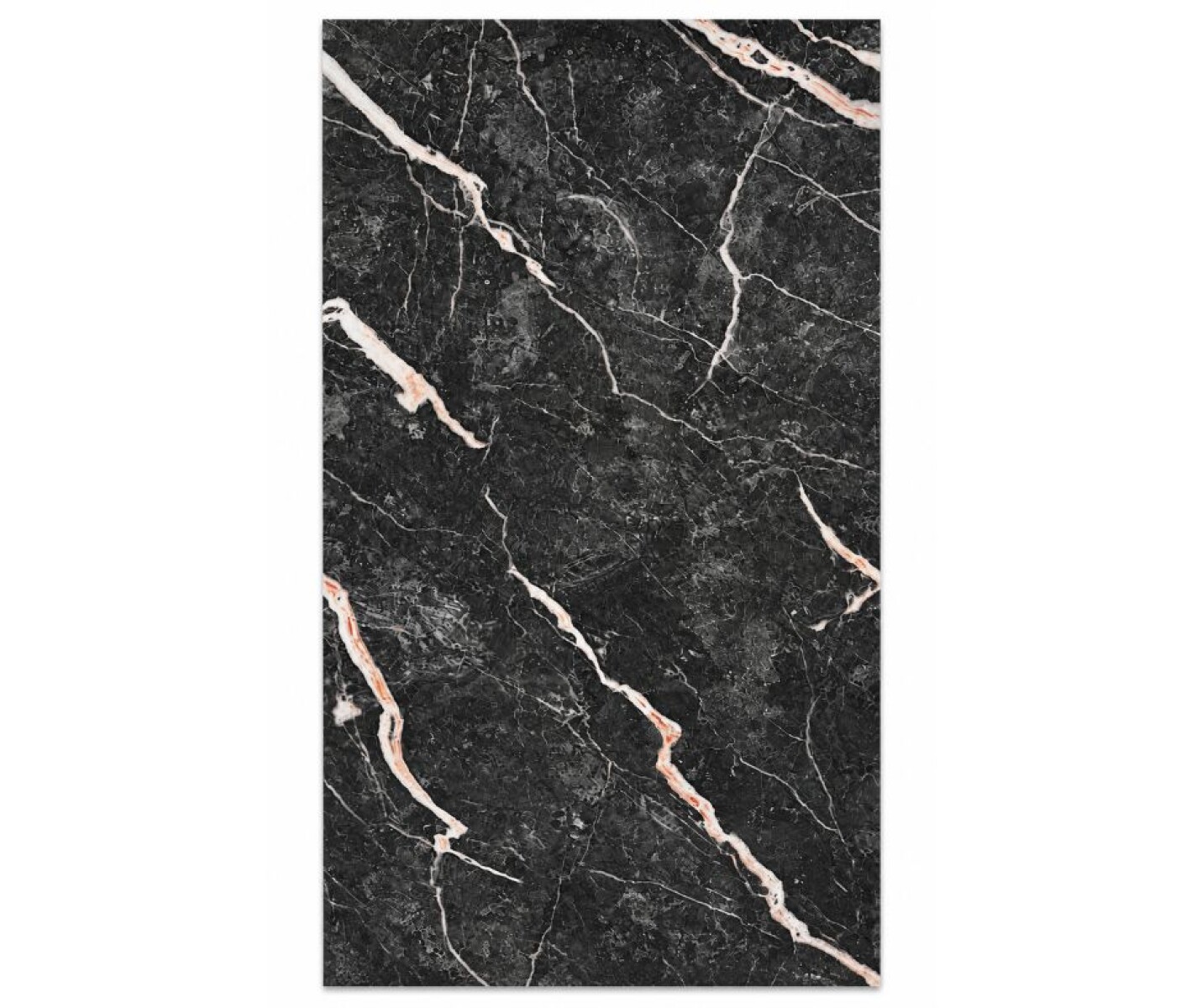 Placa PVC marmol 1,22x2,44m - negro c/gris DY2425 