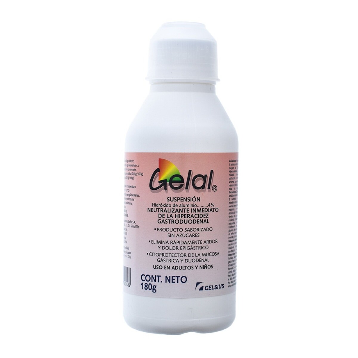 Gelal suspensión 180g - 4% 