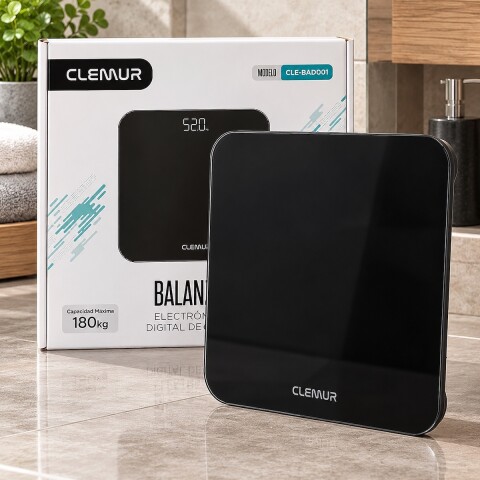Balanza Digital De Baño Bascula Para Persona Vanitorio 180 Kg Imback Color Negro Balanza Digital De Baño Bascula Para Persona Vanitorio 180 Kg Imback Color Negro