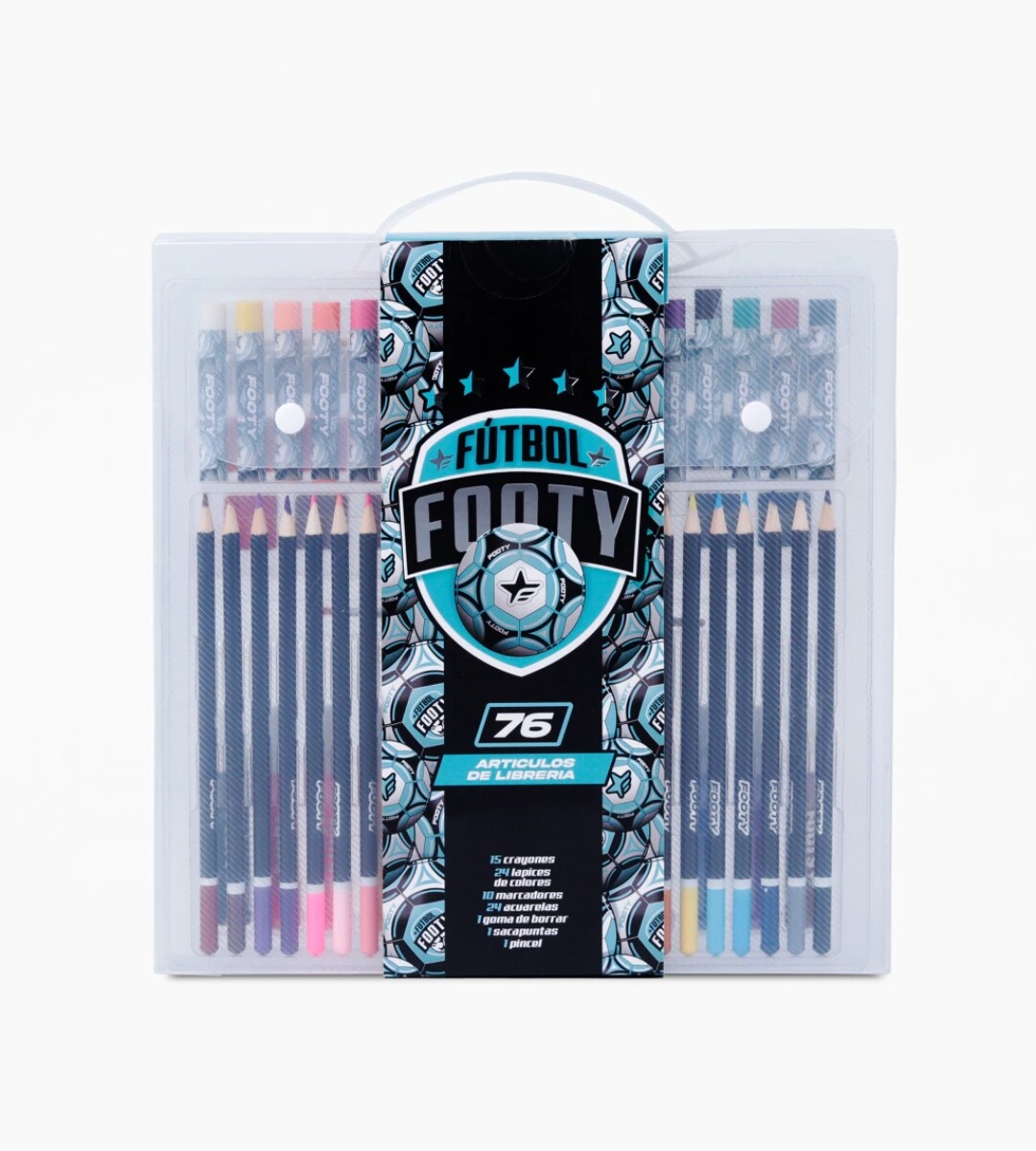 SET PARA COLOREAR FOOTY FUTBOL - AZUL 