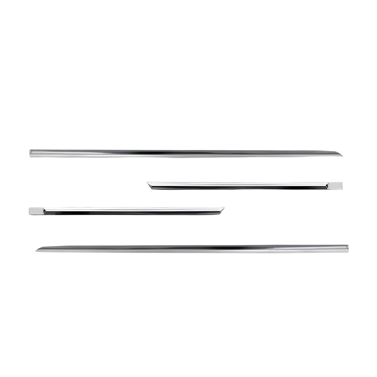 JUEGO DE MOLDURAS GOL G5 / G6 10/16 FINAS CROMADAS 