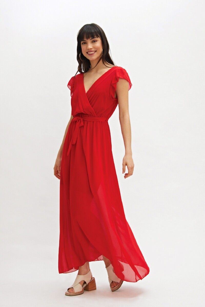 Vestido Campanilla Rojo
